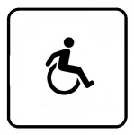 wheelchair access logo